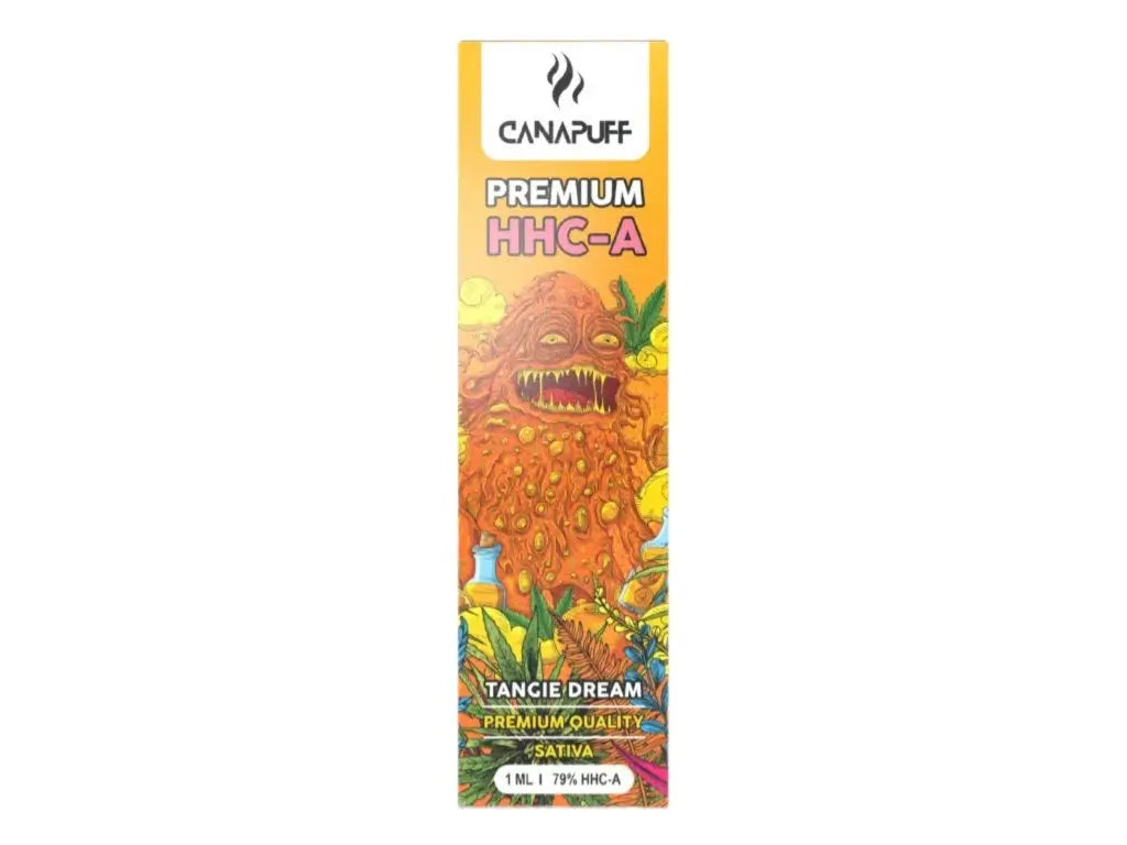 CanaPuff HHC-A Einweg-Vape Tangie Dream 79%, 1 ml Sativa, Vape Pen