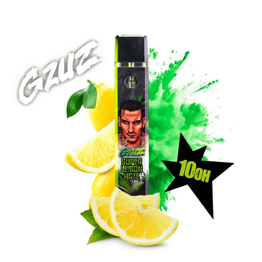 GZUZ 10-OH-HHCP Einweg-Vape Super Lemon Haze, 1 ml mit zitronigem Haze-Aroma