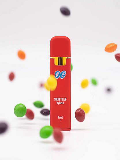 OnlyGrams HHC Vape - Skittlez (Hybrid) - 80% - ca. 600 Züge - Einweg Vape