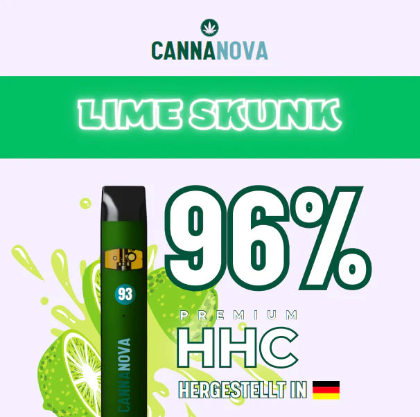 Cannanova HHC Vape 96% Lime Skunk
